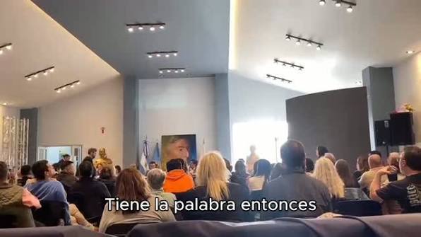 TENSO CRUCE EN EL CONGRESO DEL PJ SANTACRUCEÑO.