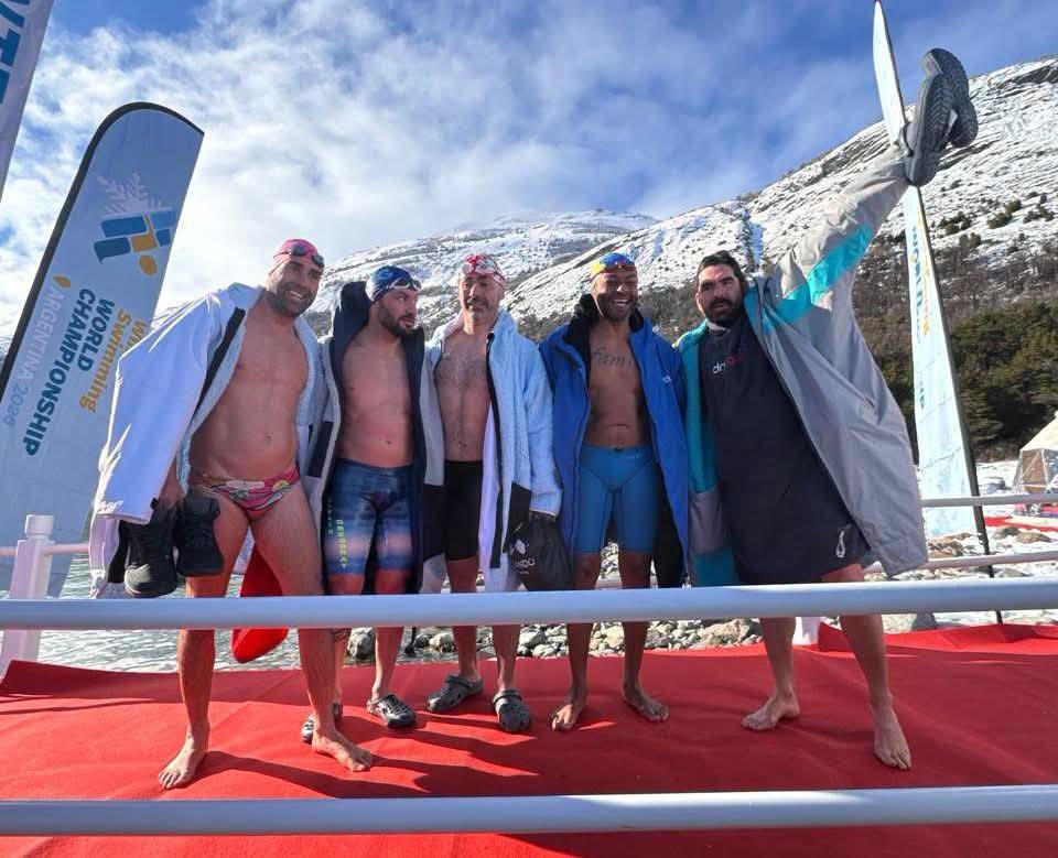 Chubut se destacó en la Winter Swimming World Cup 2026