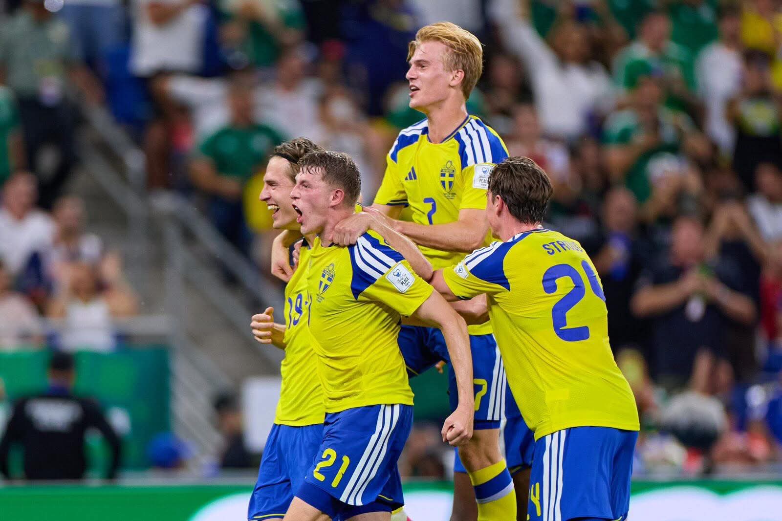 Suecia derrota a Túnez en Monterrey y se pone líder del Grupo F
