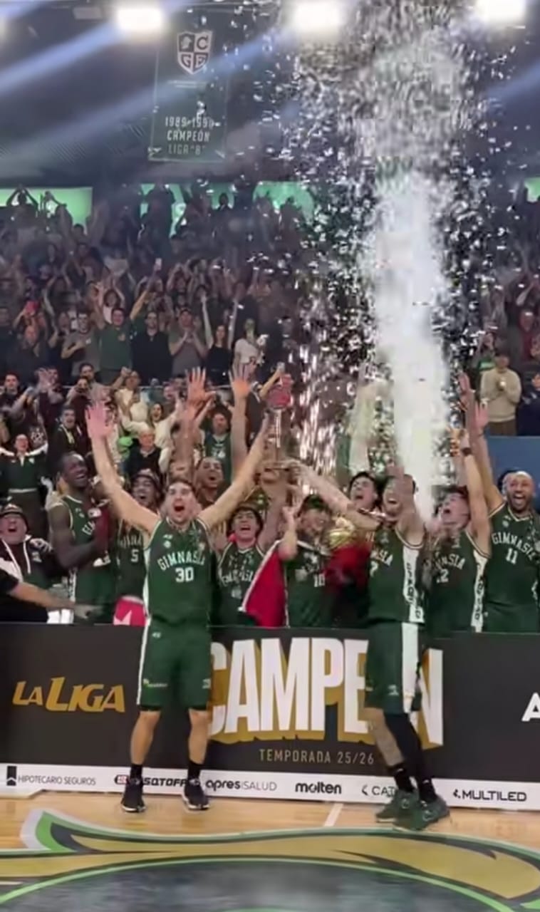 Gimnasia de Comodoro Rivadavia campeón de la Liga Nacional de Basquetbol