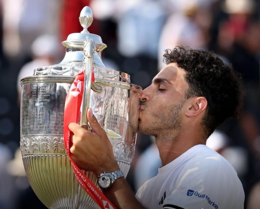 Francisco Cerúndolo se coronó campeón del ATP 500 de Queen’s en Londres.