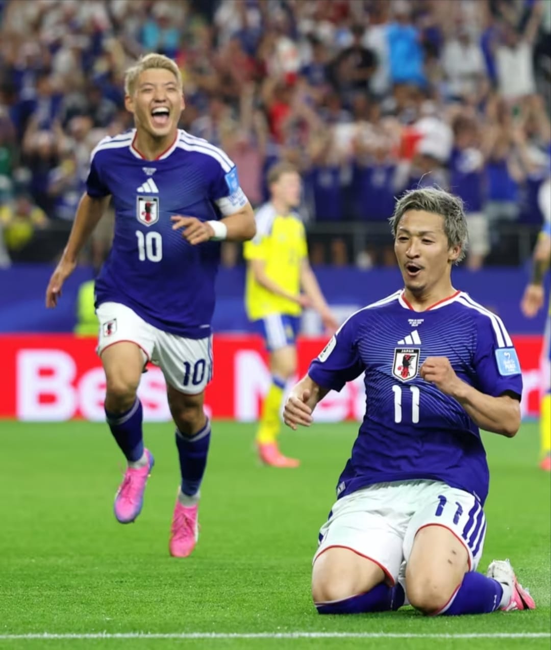 Japón y Suecia pasan de ronda tras un empate en Dallas