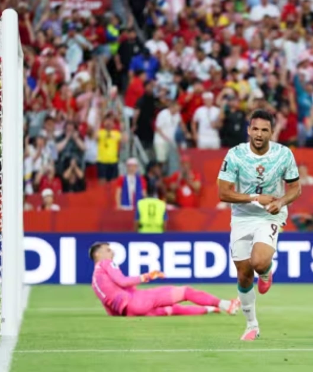 Portugal remontó ante Croacia con un gol agónico de Gonçalo Ramos