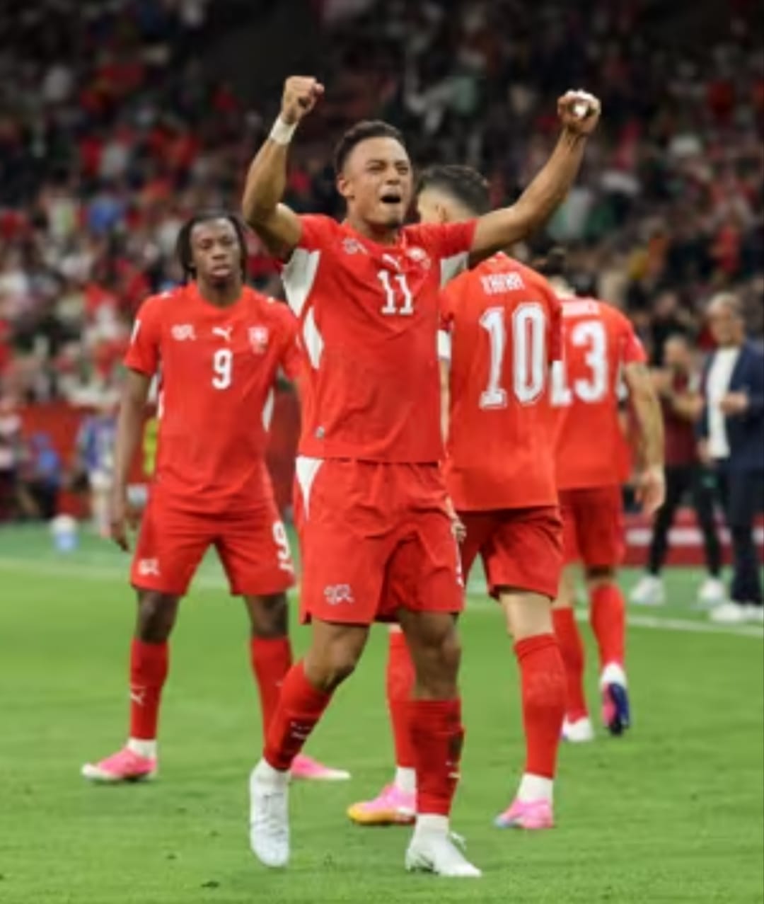Suiza fue efectiva, derrotó a Argelia y está en octavos de final