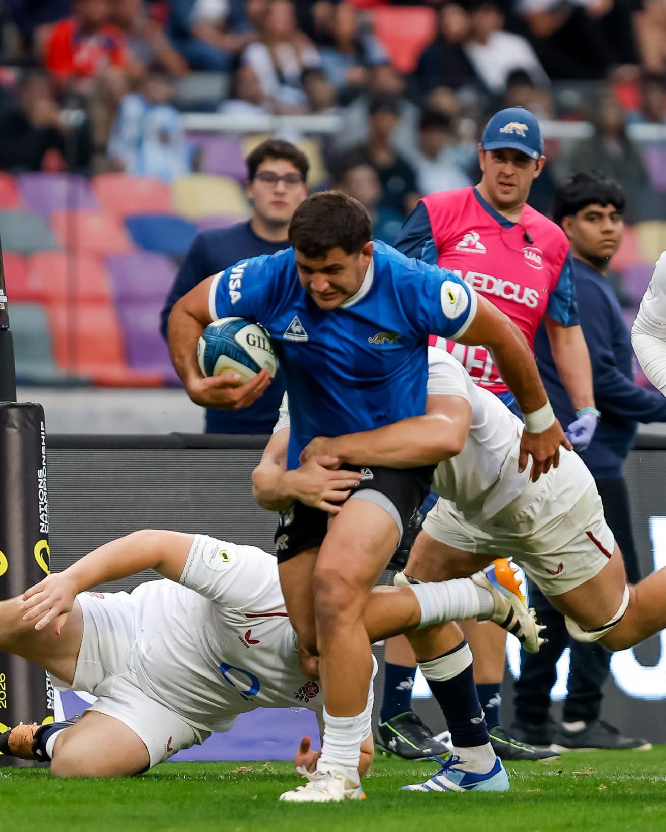 A Los Pumas le anularon un try y fue derrota