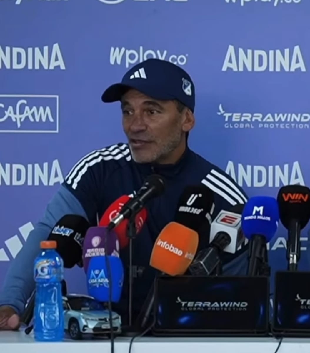 Fabián Bustos hace autocrítica tras derrota de Millonarios: ‘Yo también esperaba más fútbol…’