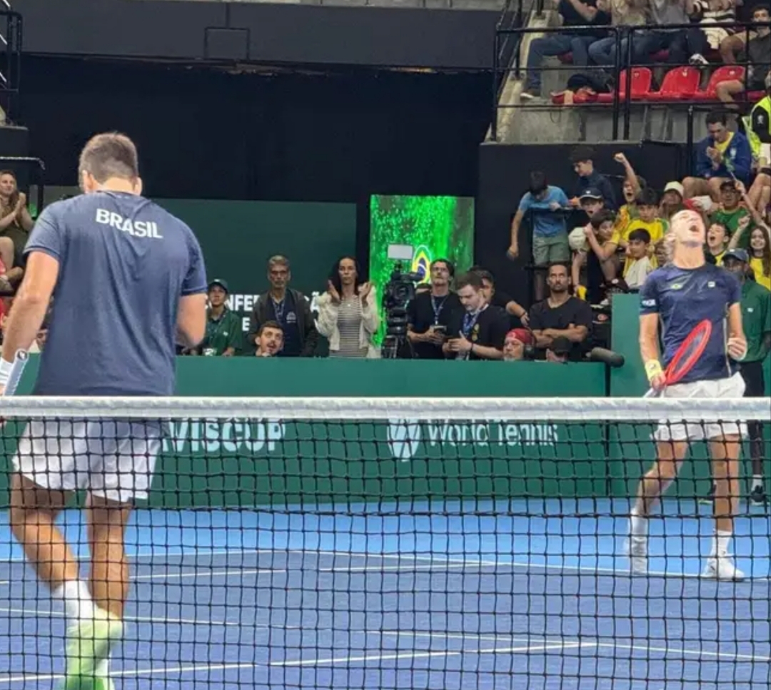 Brasil derrota a Suiza en dobles y avanza en la Copa Davis