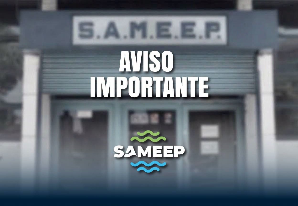 INTERIOR: SAMEEP AVANZARÁ DESDE ESTE JUEVES CON OBRAS DE OPTIMIZACIÓN EN EL SEGUNDO ACUEDUCTO, SIN CORTES DEL SERVICIO