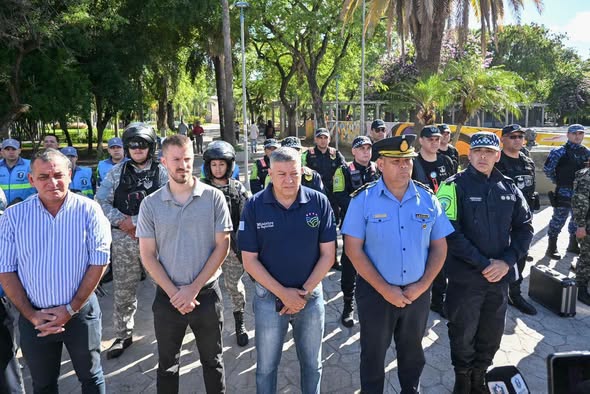 RESISTENCIA: OPERATIVO ESPECIAL DE SEGURIDAD POR LA FINAL DEL MUNDIAL: HABRÁ CONTROLES Y RESTRICCIONES EN PLAZA 25 DE MAYO