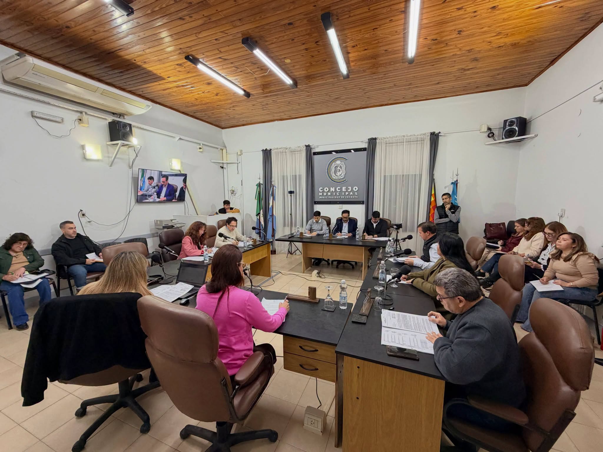 CHARATA: NUEVA SESIÓN DEL CONCEJO MUNICIPAL