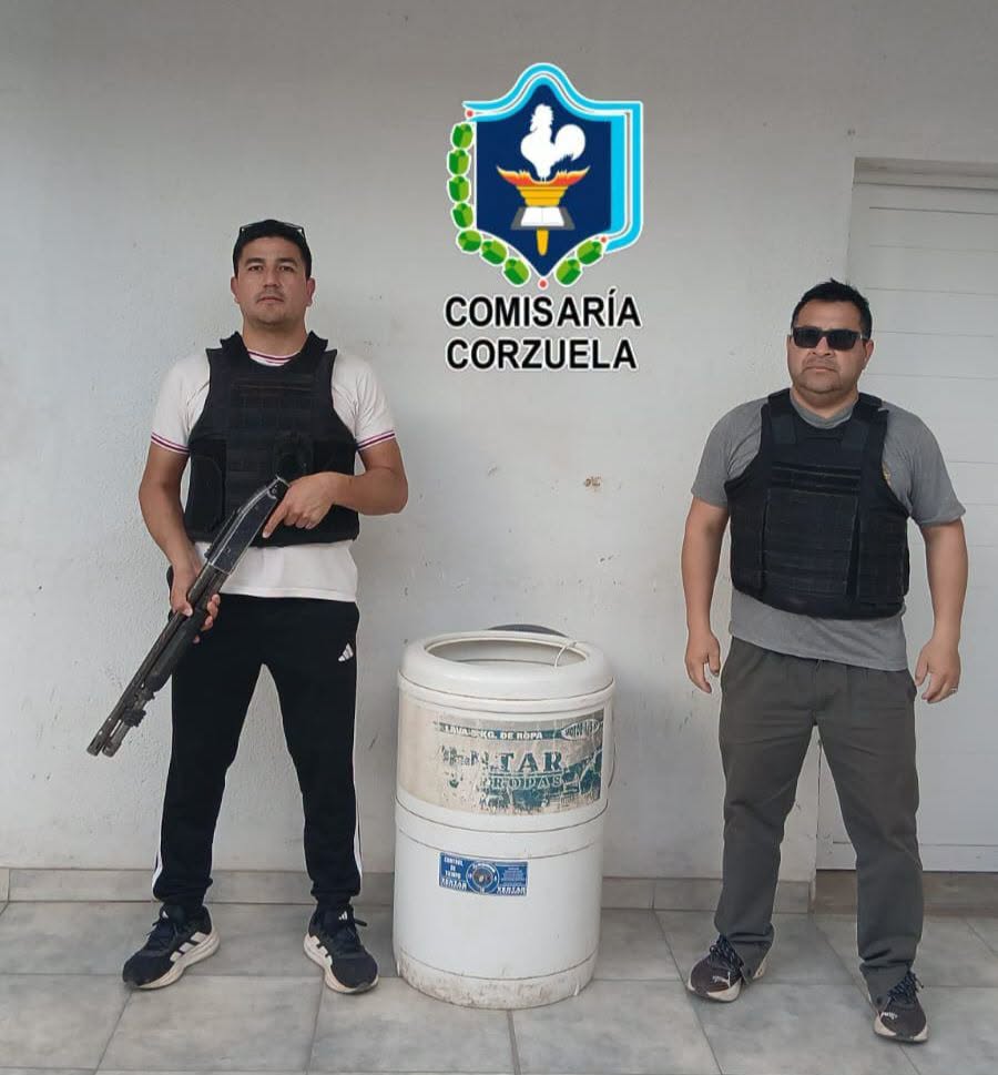 CORZUELA: LA POLICÍA RECUPERA UN LAVARROPAS ROBADO DE UN DOMICILIO
