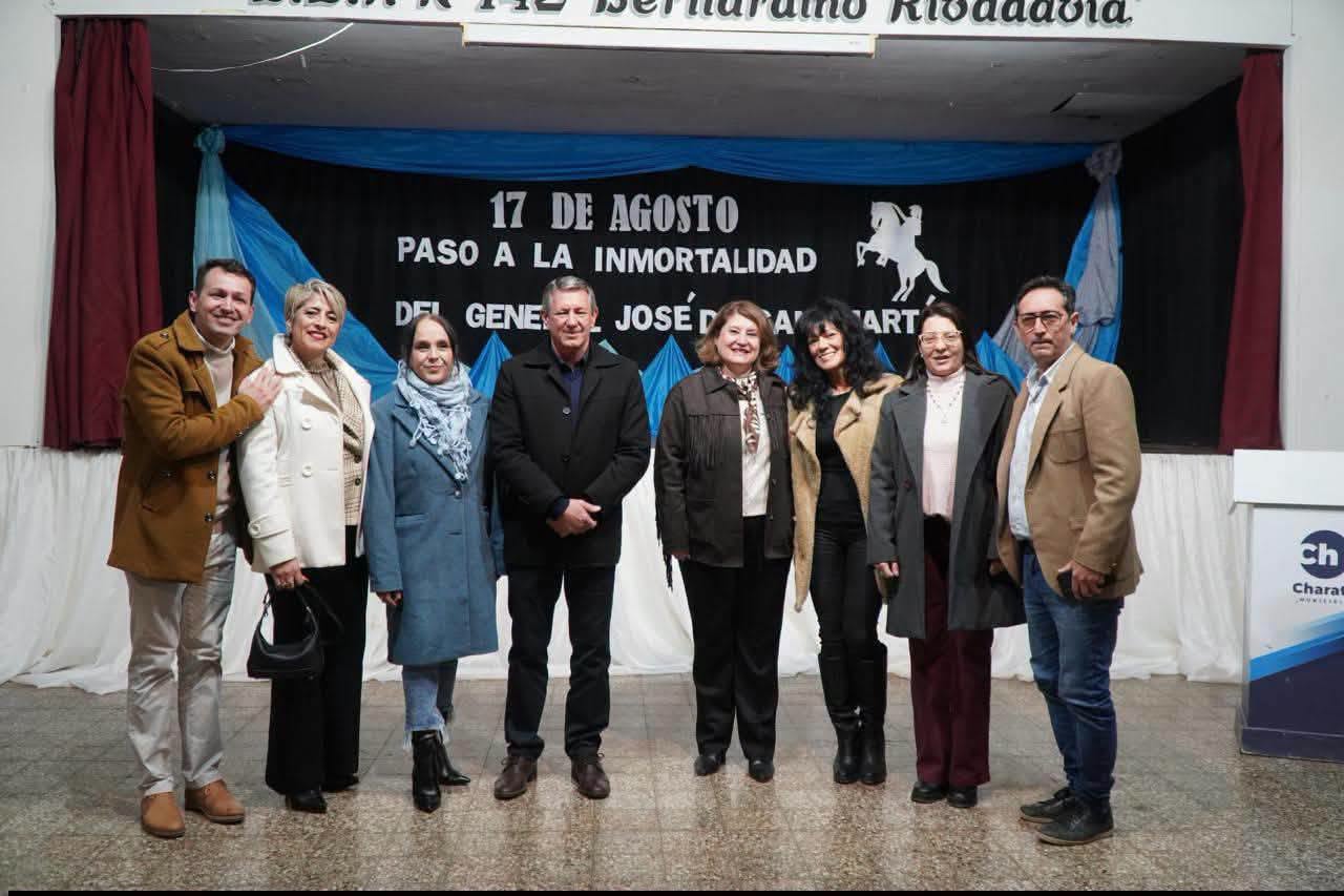 CHARATA: RECORDAMOS AL GENERAL JOSÉ DE SAN MARTÍN