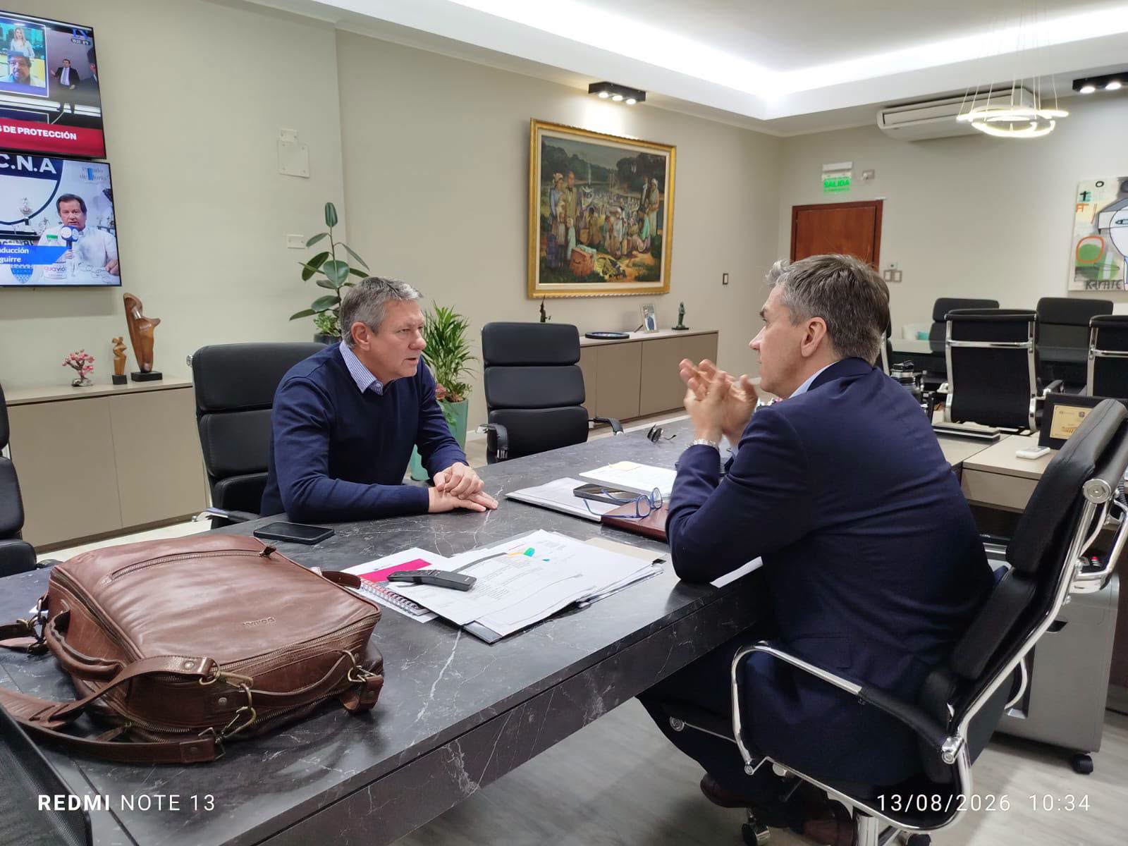 CHARATA: LA CIUDAD FORTALECE LA GESTIÓN CONJUNTA CON LA PROVINCIA Y AVANZA EN NUEVOS PROYECTOS