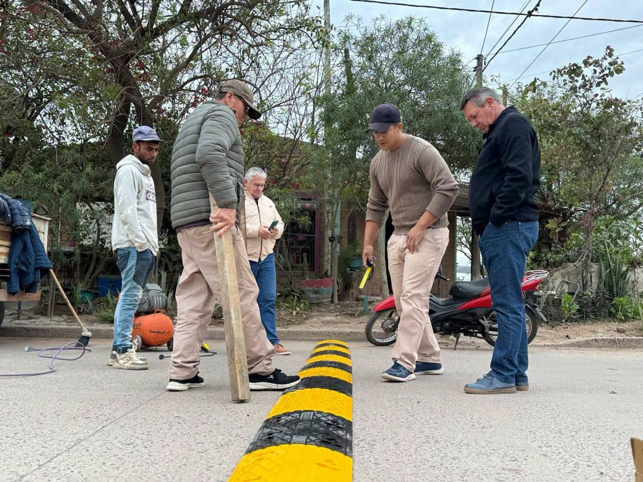CHARATA: NUEVOS REDUCTORES DE VELOCIDAD