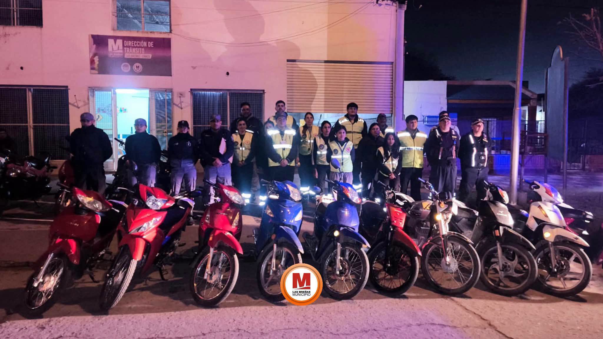 LAS BREÑAS: OPERATIVO DE SEGURIDAD VIAL LAS BREÑAS: OPERATIVO DE SEGURIDAD VIAL