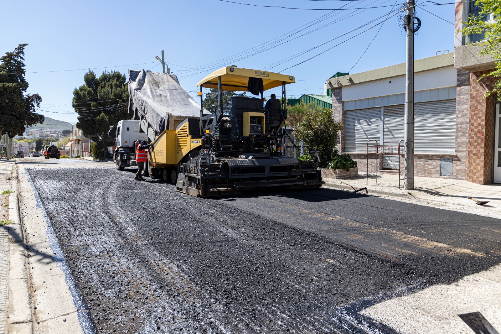El Municipio realizó trabajos de mejoramiento de la trama vial