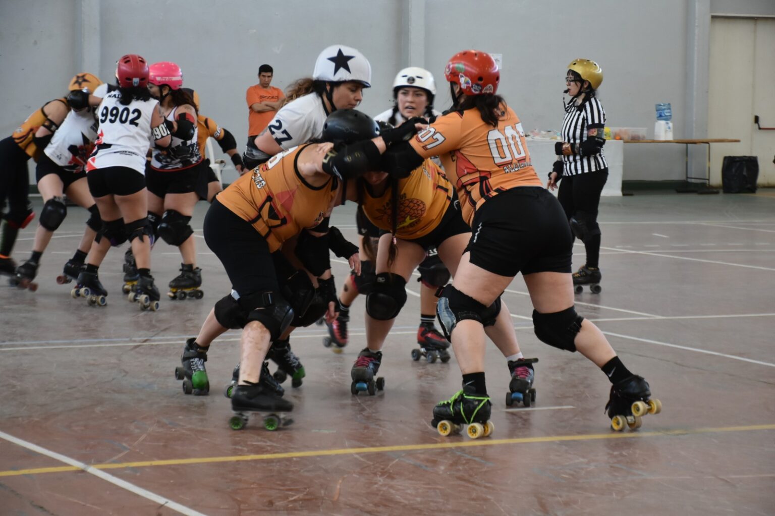 Comodoro fue sede de la 5ta. fecha del Argenchamps de Roller Derby