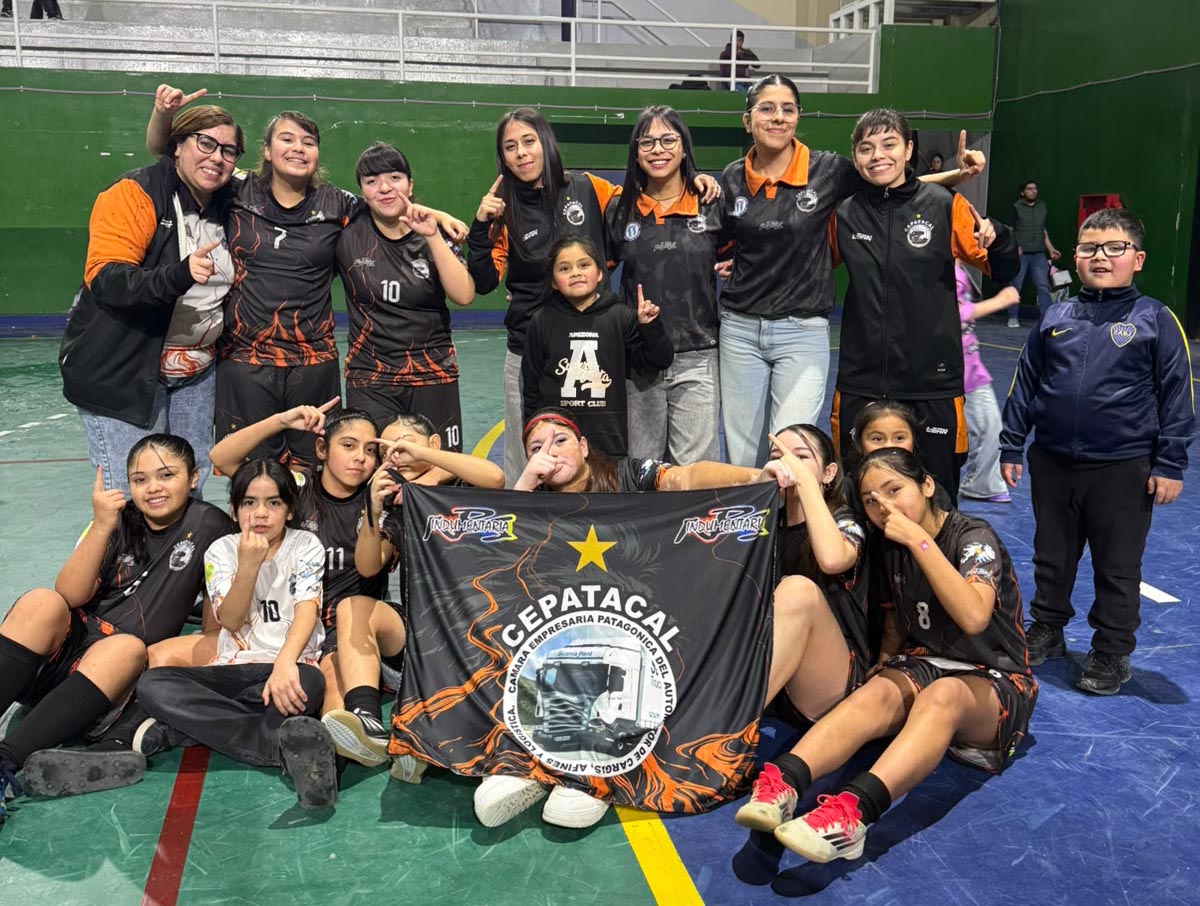 Futsal femenino: Se viene el Nacional de Clubes Sur C13-C15 en Comodoro