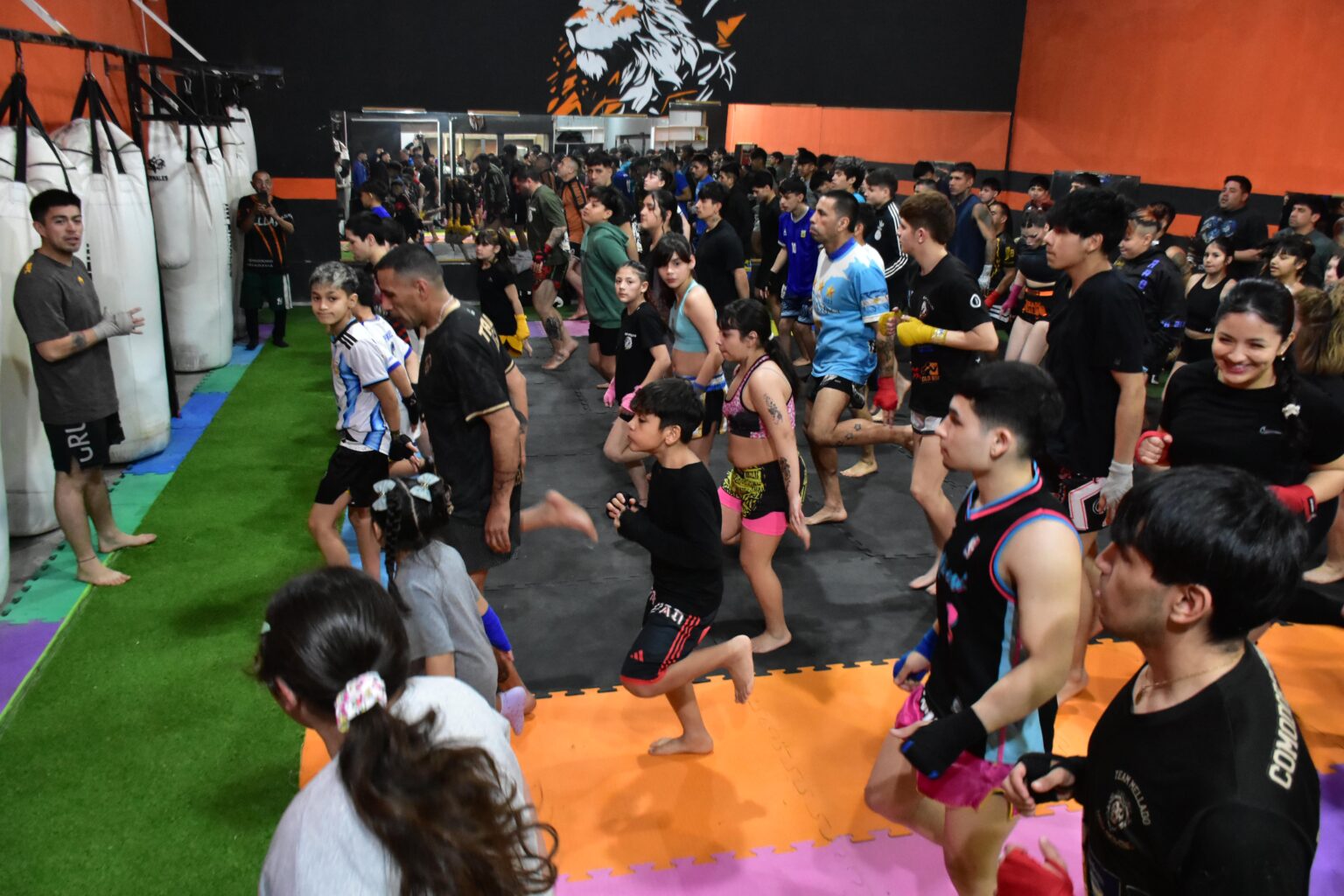 Kickboxing: El Team Mellado estrenó nuevas instalaciones