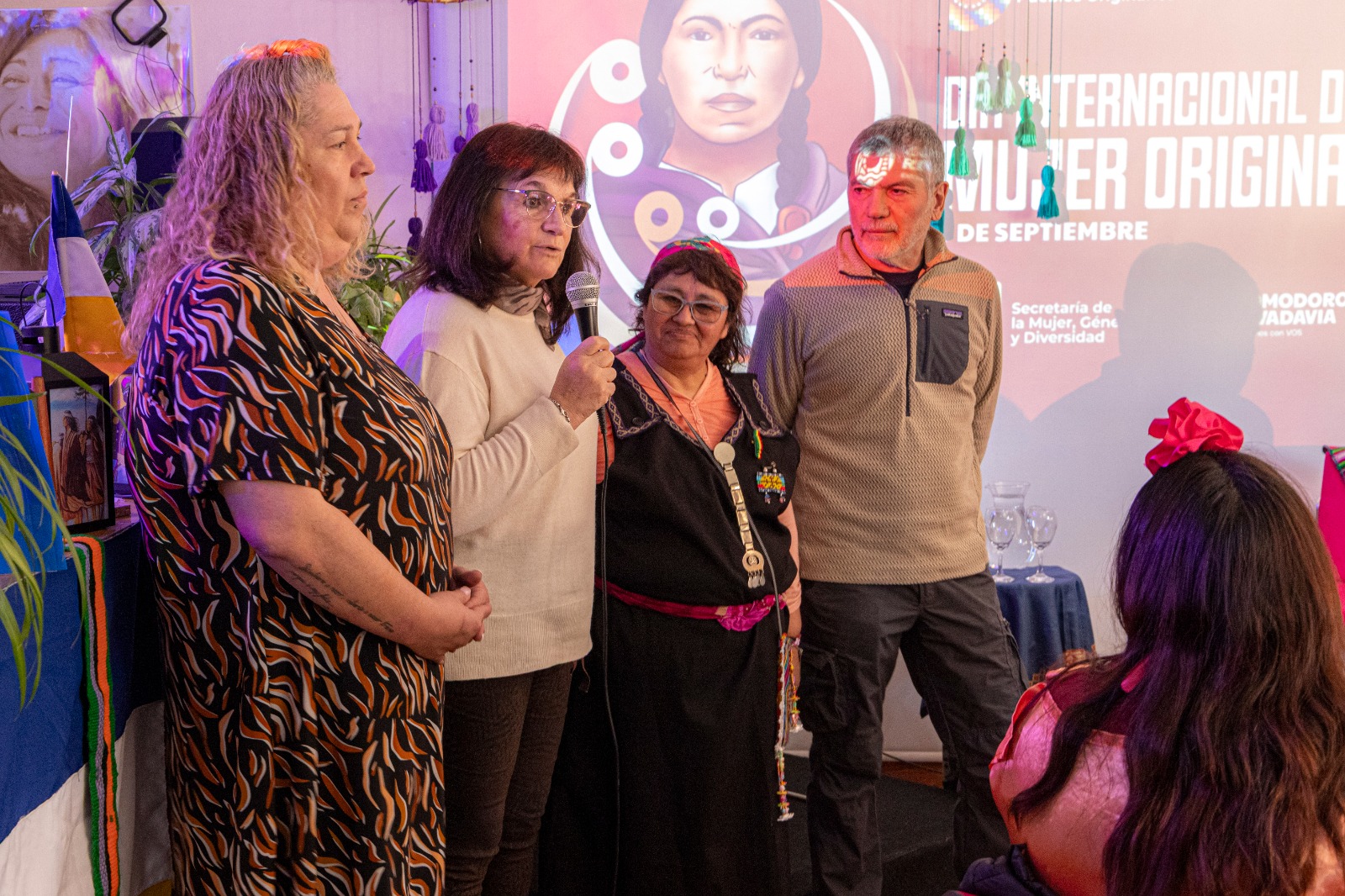 Comodoro conmemoró el Día Internacional de la Mujer Originaria