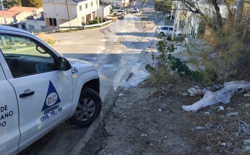 Defensa Civil intensifica recorridos por la formación de hielo y advirtió sobre el riesgo en las zonas altas