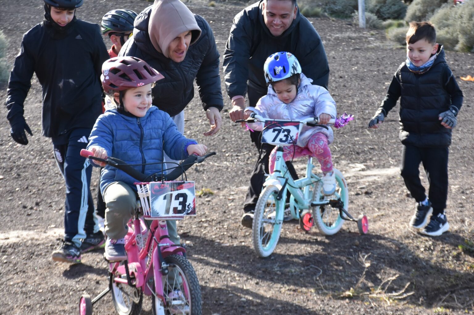 Los más pequeños del ciclismo abrieron el calendario en zona norte