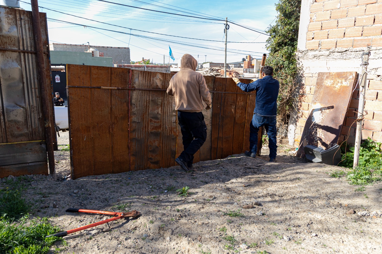 Se recuperó un lote fiscal usurpado que era ofrecido a la venta en redes sociales