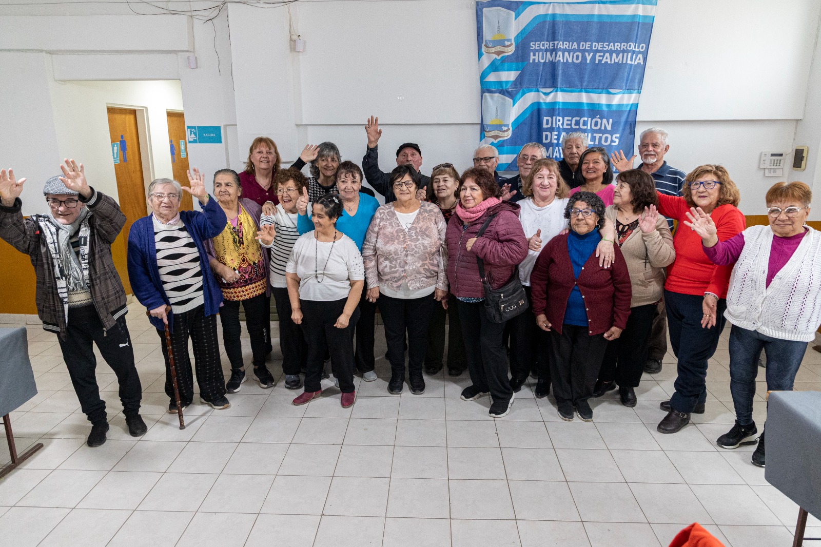 Se desarrolló un nuevo encuentro de adultos mayores en Km. 8