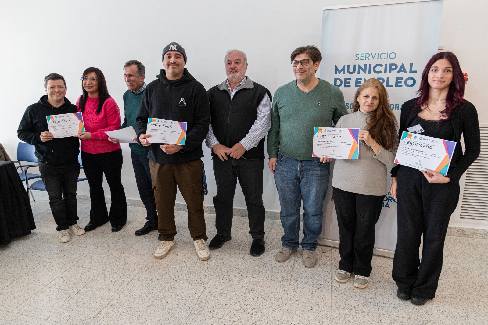 El Municipio entregó certificados a 37 emprendedores locales