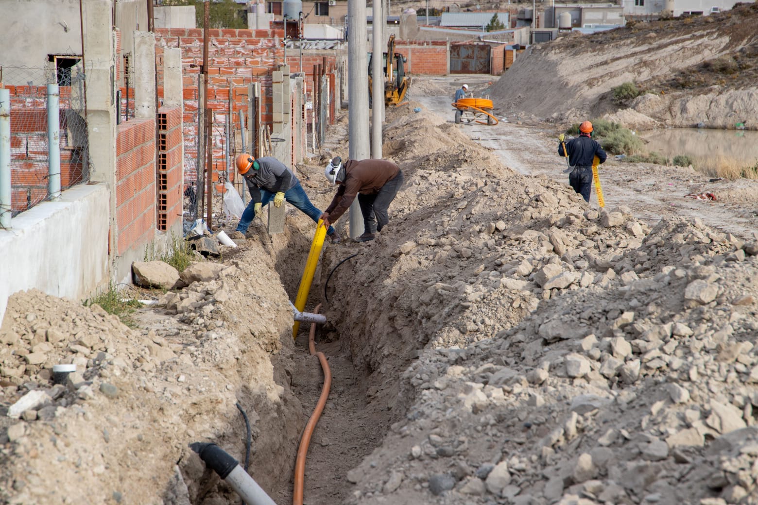 Con mil obras de gas ejecutadas con fondos propios, Macharashvili consolida un proyecto integral de infraestructura en la ciudad