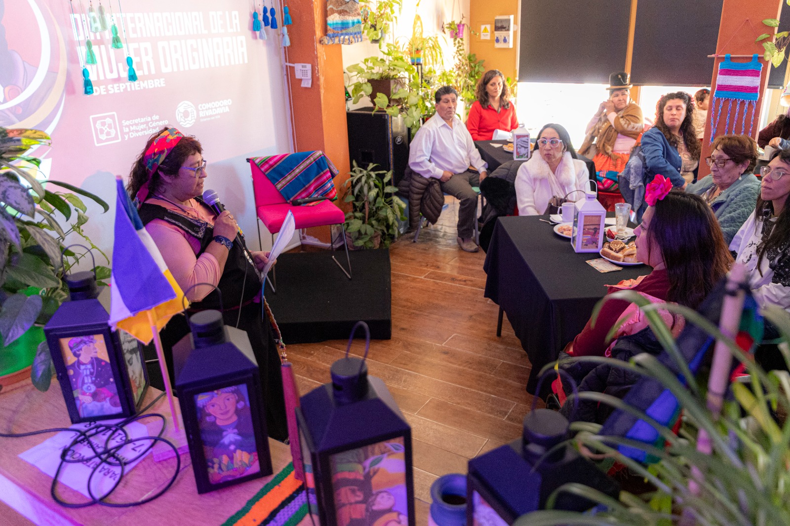 Comodoro conmemoró el Día Internacional de la Mujer Originaria