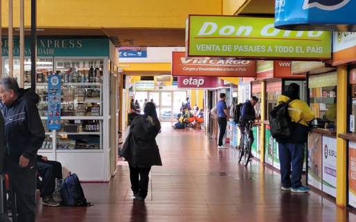 Los transportes operan con normalidad en Comodoro pese al frío que atraviesa la región