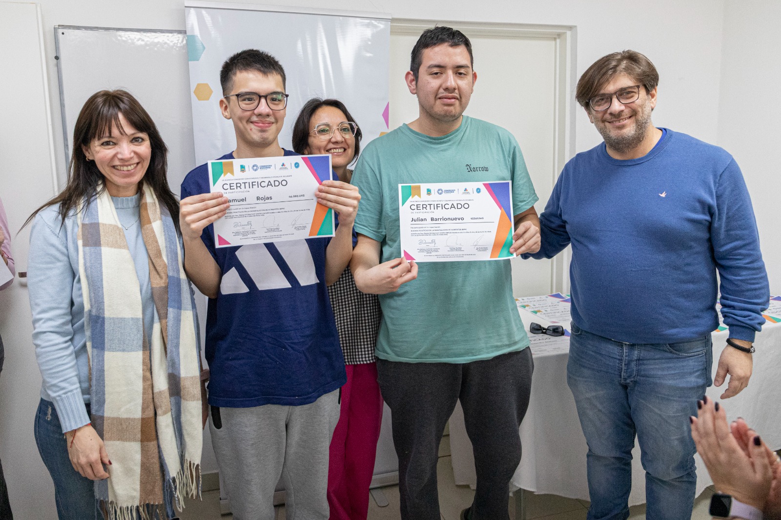 Personas con discapacidad recibieron su certificación en Buenas Prácticas de Manufacturas