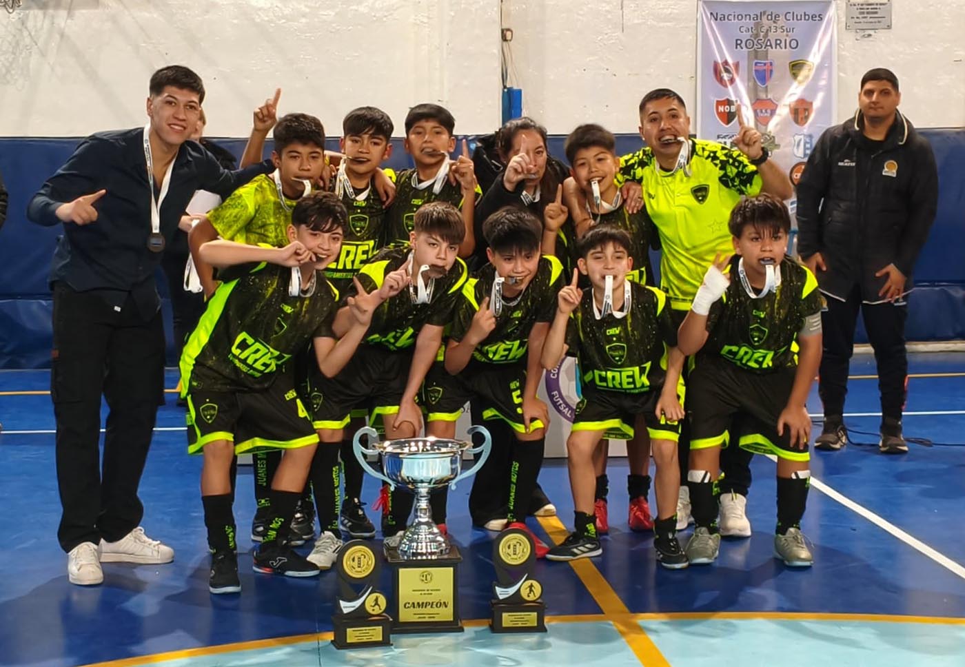Futsal: Juanes Motos, Campeón Nacional de Clubes C13 en Rosario