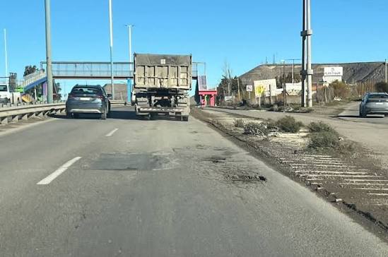 El Municipio reiteró el reclamo por los bacheos en la Ruta N° 3 dentro del ejido urbano