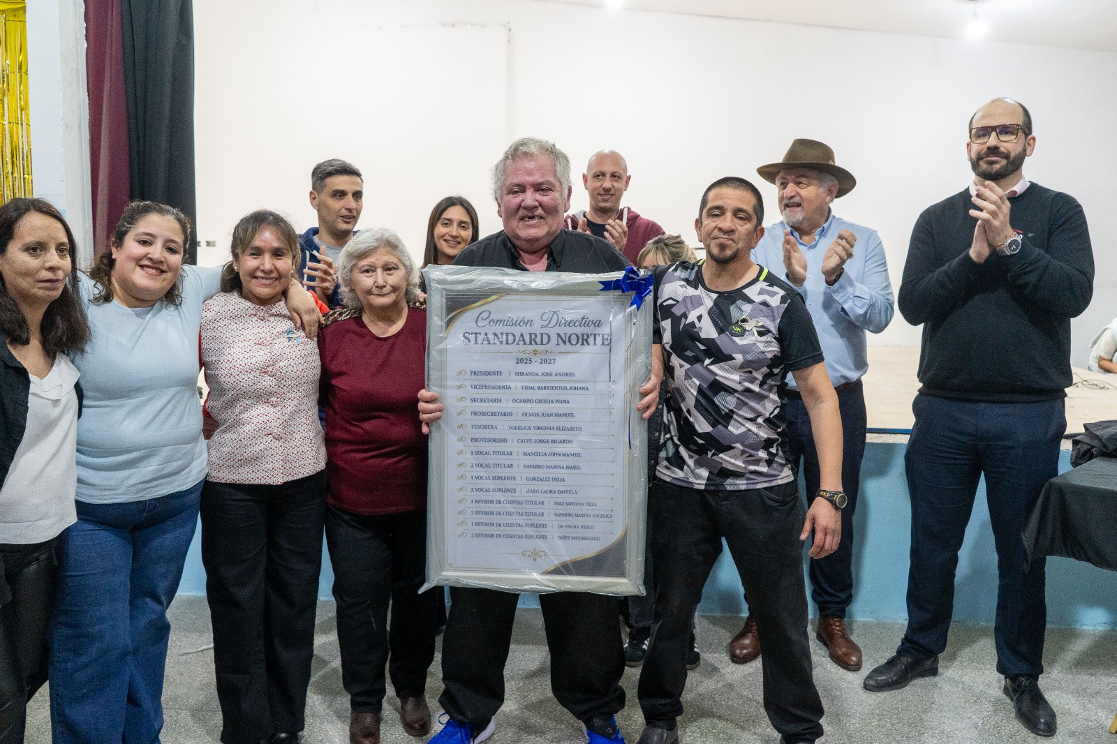 Othar destacó la historia y el esfuerzo colectivo en el 62 ° aniversario de la Vecinal de Standard Norte