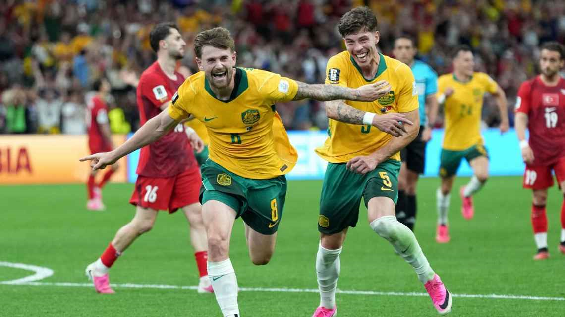 AUSTRALIA PEGÓ PRIMERO Y DEJÓ A TURQUÍA CONTRA LAS CUERDAS EN EL MUNDIAL 2026