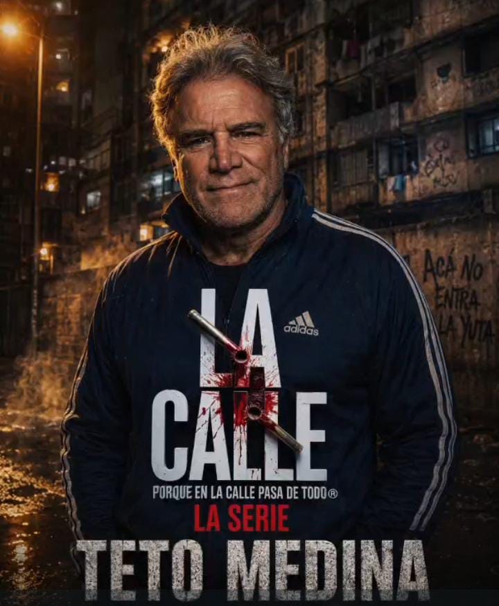 TETO MEDINA SE SUMA A «LA CALLE»: EL CONDUCTOR LLEGA A LA SERIE QUE DA QUE HABLAR