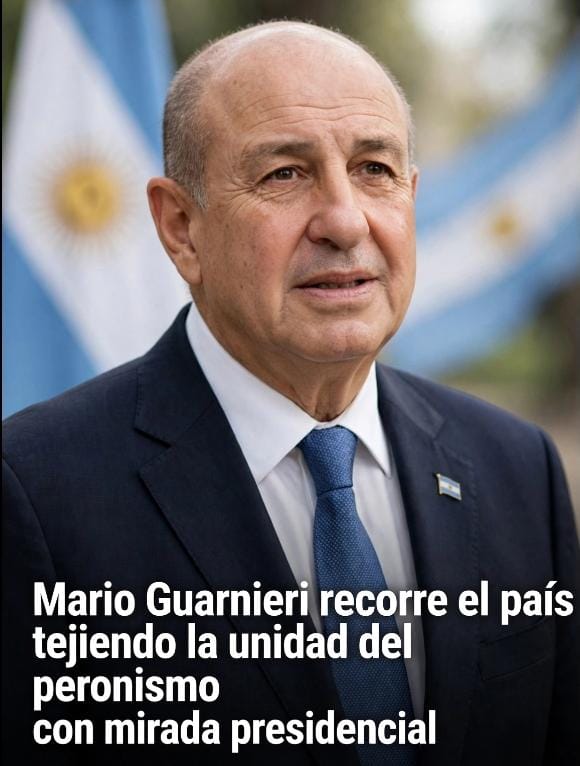 Mario Guarnieri recorre el país tejiendo la unidad del peronismo con mirada presidencial