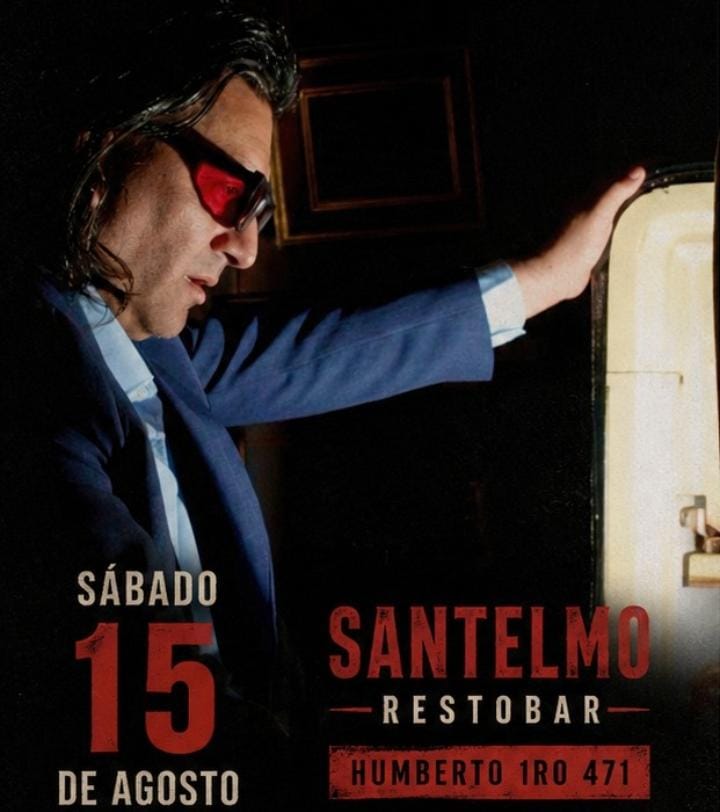 Pablo Marquetti se presenta en vivo en Santelmo