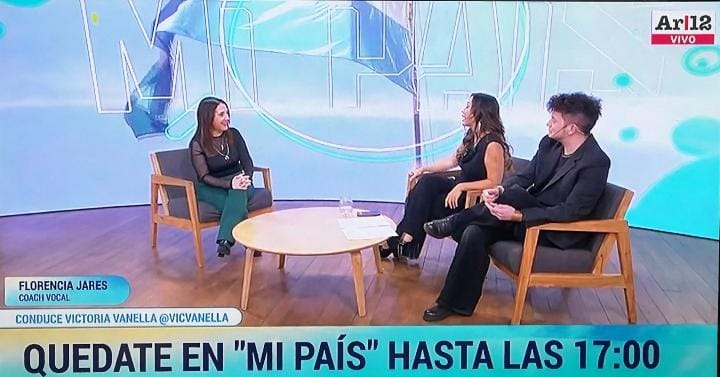 IMG-20260812-WA0017.jpg FLORENCIA JARES EN «MI PAÍS»: «LA VOZ TAMBIÉN SE SANA DESDE LO EMOCIONAL»