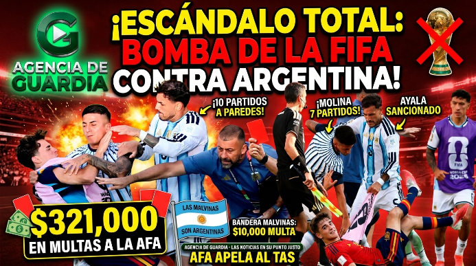 descarga - 2026-08-21T170712.936.png DESPUÉS DEL MUNDIAL, LLEGÓ LA FACTURA: DURÍSIMO CASTIGO DE FIFA