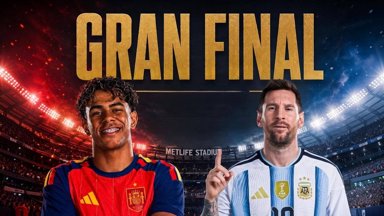 ESPAÑA vs ARGENTINA, por la final del Mundial 2026