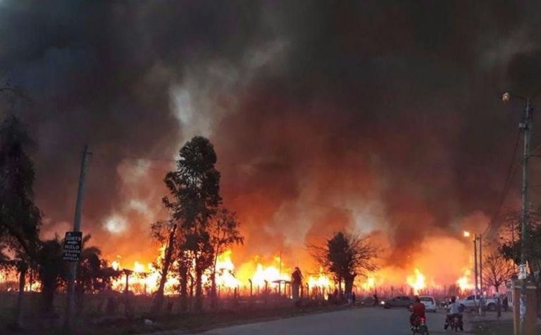 Incendios en Salta