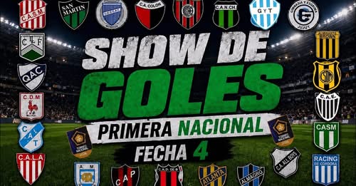 TODOS LOS GOLES de la FECHA 4 ⚽️ | Primera Nacional 2026