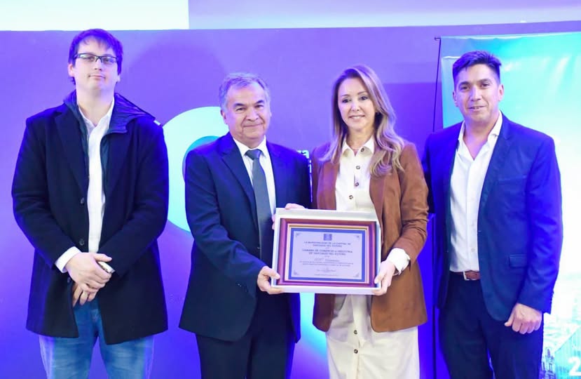 El secretario Benavente y el subsecretario Zamora participaron del acto por el centenario de la Cámara de Comercio e Industria