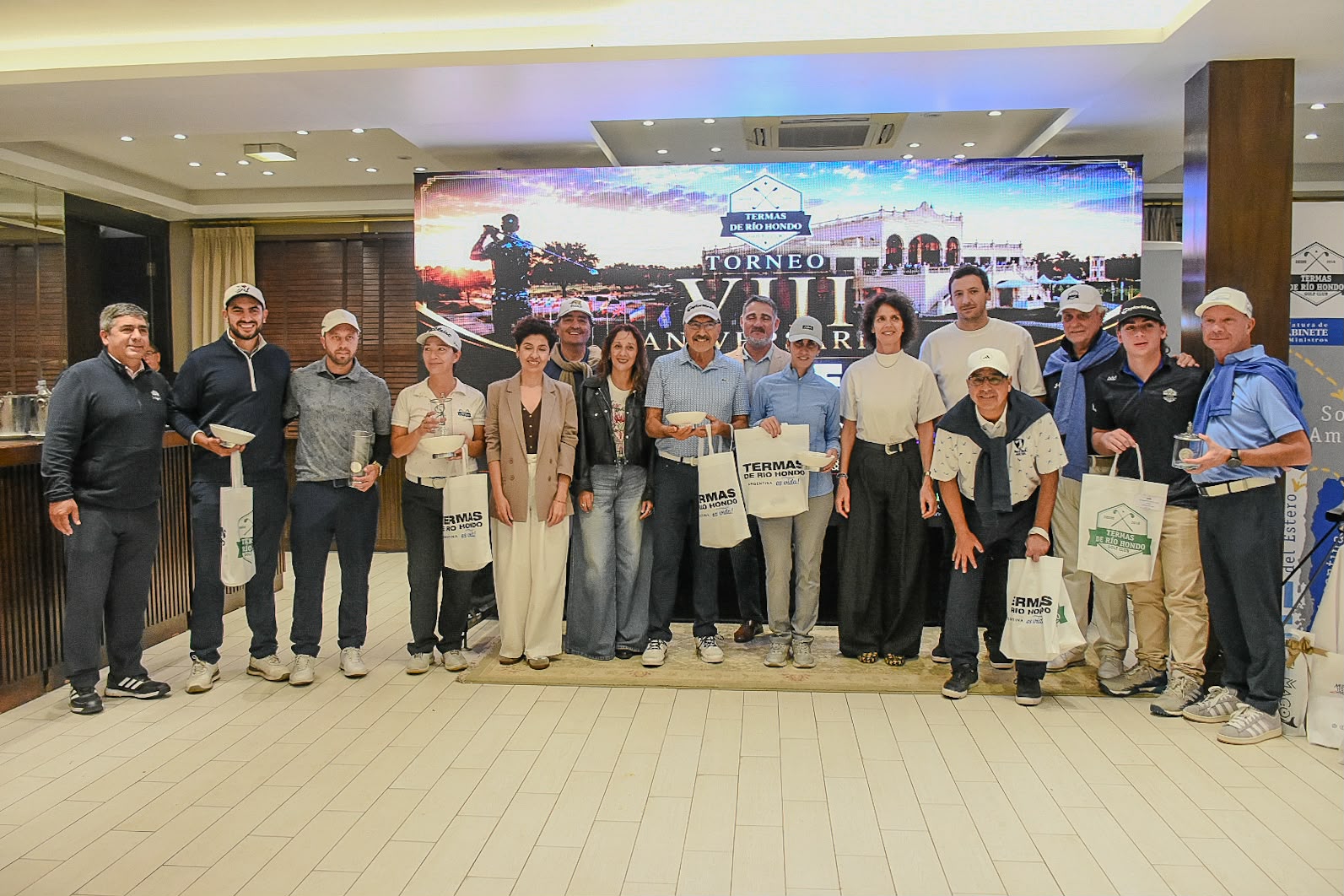SE REALIZÓ EL TORNEO VIII ANIVERSARIO DE TERMAS DE RÍO HONDO GOLF CLUB SE REALIZÓ EL TORNEO VIII ANIVERSARIO DE TERMAS DE RÍO HONDO GOLF CLUB