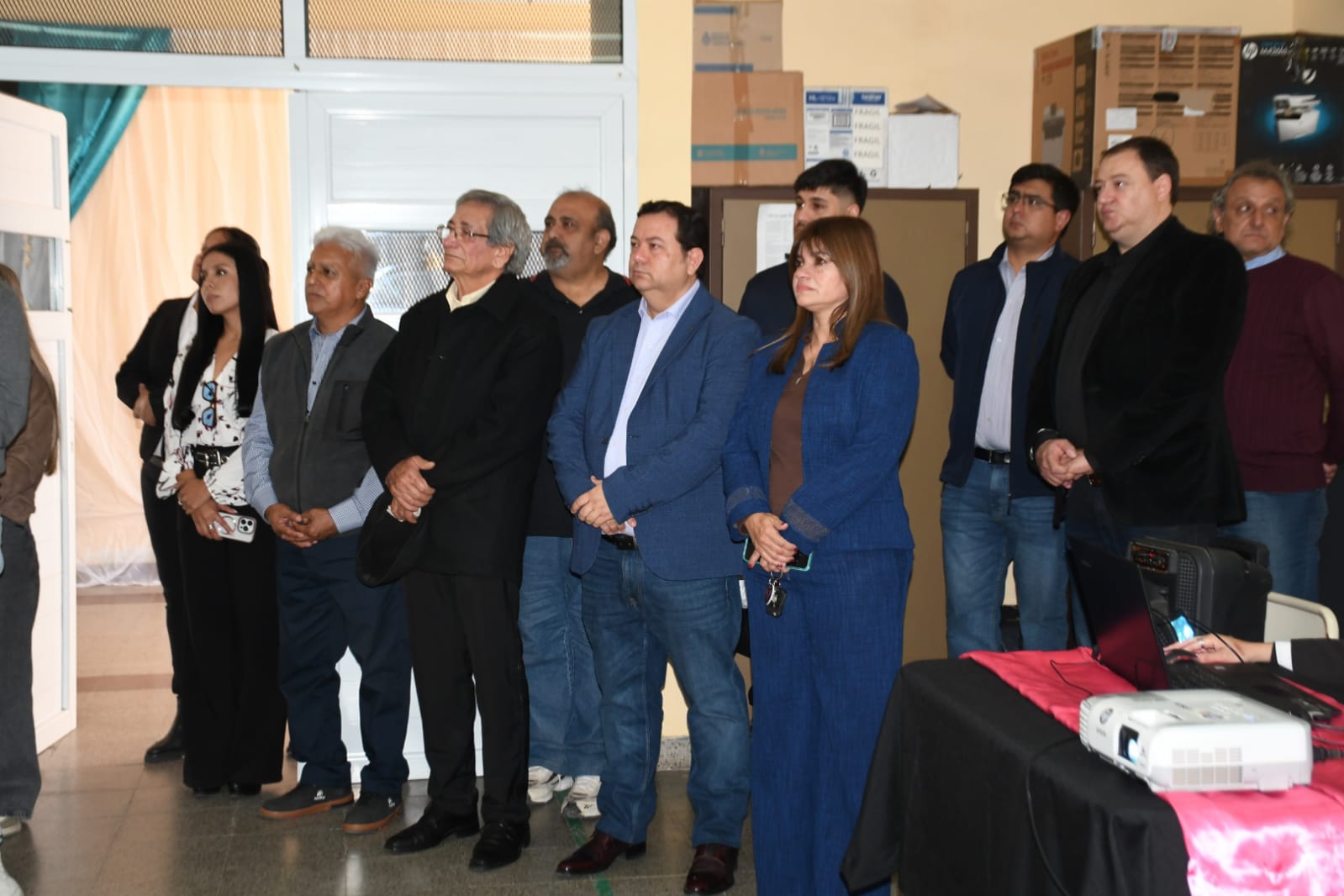 RINDEN HOMENAJE AL DR. BENJAMÍN “CHUCHÚ” CORIA CON LA IMPOSICIÓN DE SU NOMBRE A LA BIBLIOTECA DE LA ESCUELA DE LA PATRIA Nº 1.238 DE LORETO