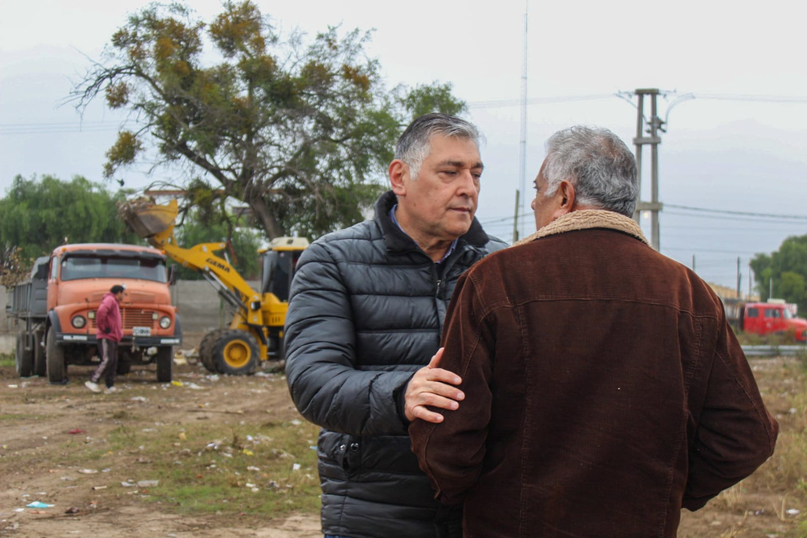 Nediani participó de operativos integrales de limpieza y mejoramiento urbano en distintos barrios de La Banda