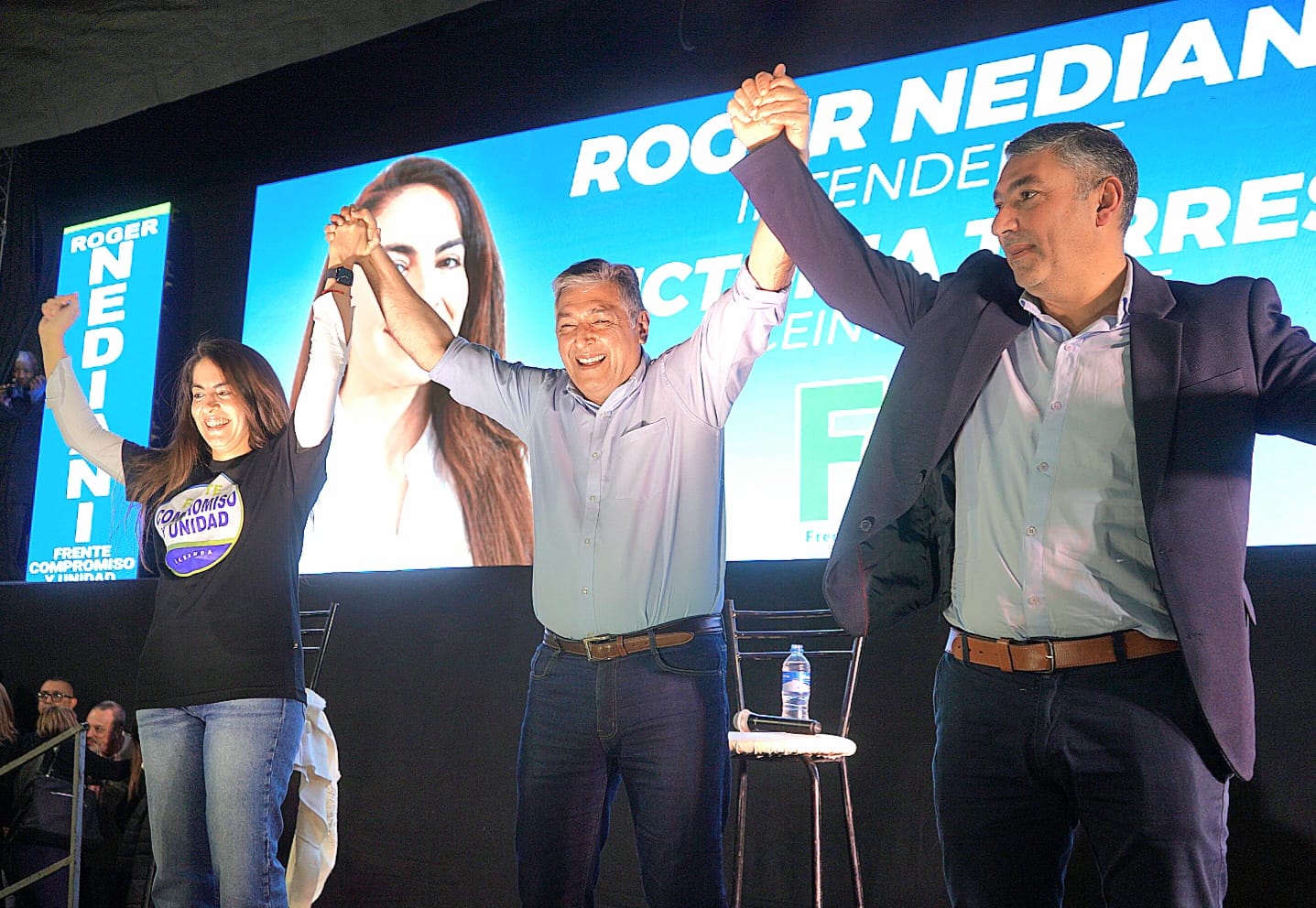 En un multitudinario acto presentaron a los candidatos del Frente Compromiso y Unidad (FCU)